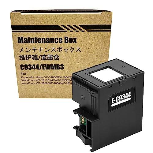 Cocadeex Scatola Di Manutenzione Dell'Inchiostro Di Ricambio Per Stampanti C9344 O C12C934461, Compatibile Con Stampanti Xp-2100 Xp-4100 Xp-3100 Xp-21