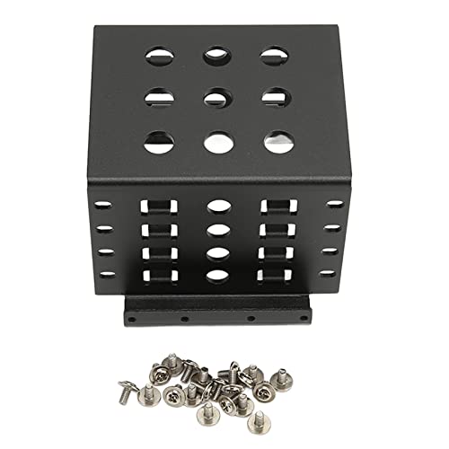 Lbec 2.5 Rack Per Disco Rigido, 2.5 Rack Di Montaggio Per Hdd In Alluminio Con Design Cavo Sata Ide Per Hdd Nero