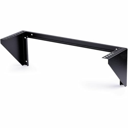 Startech.Com Rack Per Server Verticale 3U 19" Per Installazione A Muro, Supporto A Parete Per Patch Panel E Dispositivi It/Av/Dati/Computer, Staffa 3U