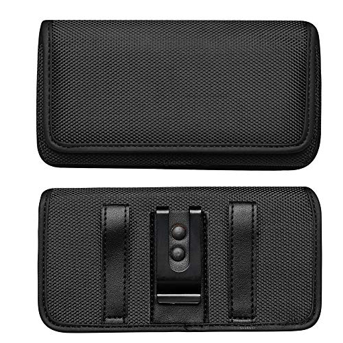 Fondina Porta Cellulare Orizzontale Con Clip Per Cintura Per Blackview A80 Pro / Bv5900 / Bv6800 Pro / Bv9600 Plus / Bv9700 Pro Custodia In Nylon Per 