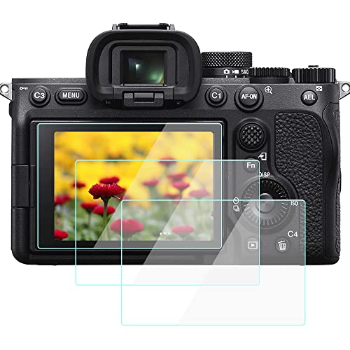 Komet Komet - Pellicola Protettiva Per Schermo A7Iv, Compatibile Con Fotocamera Mirrorless Sony Alpha 7 Iv A74, In Vetro Temperato 9H Hd, Anti-Bolle,