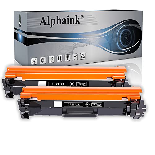 Alphaink 2 Toner Compatibili Con Hp Cf217A 17A Xl Per Hplaserjet Pro M100 M102 M102A M102W M132 M132A M132Fn M132Fp M132Fw M132Nw M132Snw M132Snw M134