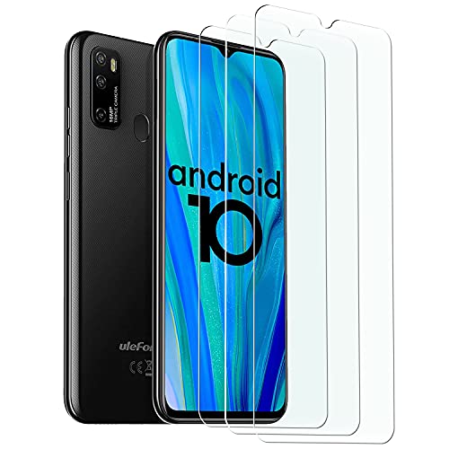Kelolin Vetro Temperato Protezione Schermo Per Ulefone Note 9P 4G [3 Pezzi] 9H Durezza, Alta Trasparente, Anti Graffio, Hd Protezione Schermo Compatib