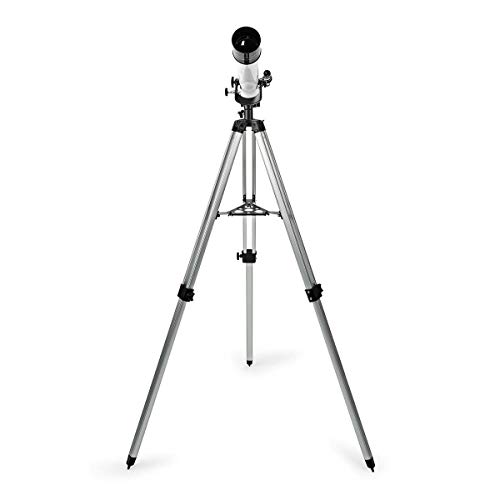 Telescopio | Range Di Apertura: 70 Mm | Lunghezza Focale: 700 Mm | Scope Finder: 5 X 24 | Altezza Massima Di Lavoro: 125 Cm | Tripod | Bianco/Nero