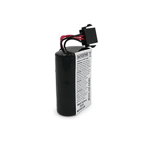 Batsécur - Batteria Di Allarme Batcs740 Compatibile Con Bat-Mcs740 Visonic - 2 X 3.6V 3.5Ah / 25.2Wh Li-Socl2