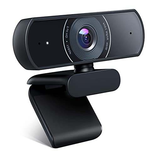 Oyu Webcam Full Hd 1080P Video, Dual Microfono Stereo, Videocamera Per Computer Plug-In Con Usb, Per Videogiochi, Videogiochi, Registrazione, Conferen