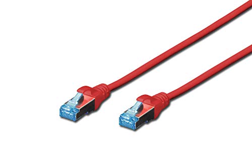 Digitus 2M Cat5E Sf/Utp Cavo Di Rete Sf/Utp (S-Ftp) Rosso, Cat-5E - 2 M, Cavo Patch - Sf-Utp - Pvc - Cca