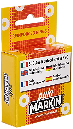Markin 260Pukit, 500 Anelli Autoadesivi In Pvc