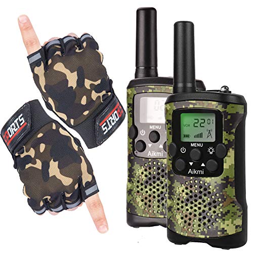 Giocattoli Per Ragazzi 4-12 Anni Walkie Talkie Bambini 8 Canali Radio Con Torcia Lcd Per Campeggio Avventure Compleanno Giocattoli All'Aperto Regali B