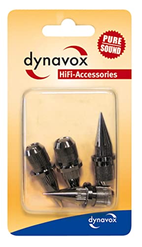 Dynavox 204607 - Assorbitore Sub-Watt, 1,5 X 1,5 X 4 Cm, Colore: Nero