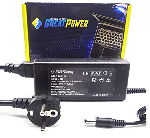 Alimentatore Caricabatteria Compatibile Con Asus X54 X54H X54C X54L X55 X55Sv X55U