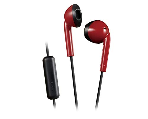 Jvc Ha-F19M-Rb-E - Cuffie Con Funzione Di Auricolari, Colore: Rosso X Nero