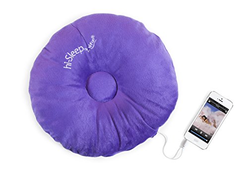 Hi-Fun Hi-Sleep Cuscino Con Speaker Integrato - Violet