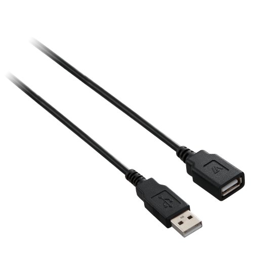 V7 Cavo Prolunga Usb 2.0 Da Usb A Ad A (M/F) Nero 3 M