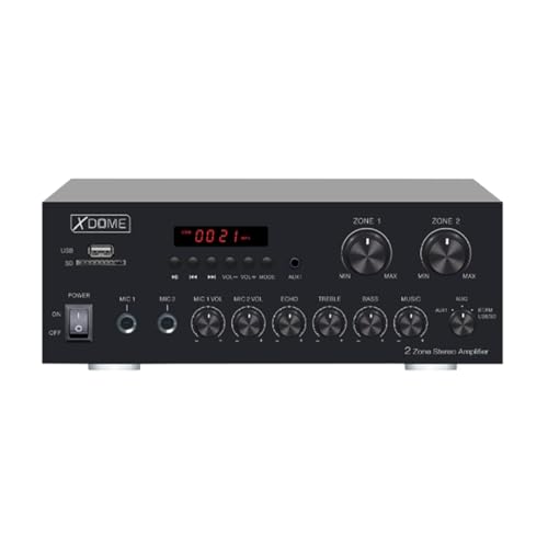 Amplificatore Audio Bluetooth/Fm / Mp3 200W 2 Zone
