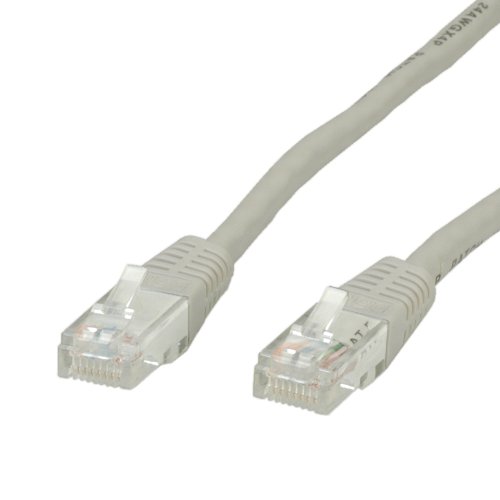 Value Utp Patch Cord, Cat.6, Grey 5 M Grigio Cavo Di Rete