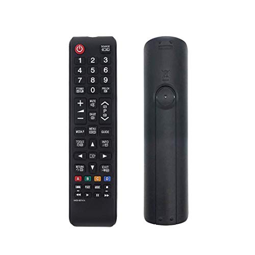 Sostitutivo Telecomando Samsung Smart Tv Aa59-00741A Per Samsung Tv Adatto Per Telecomando Universale Samsung Tv,Nero,Dimensioni: 2,40 Cm Di Lunghezza