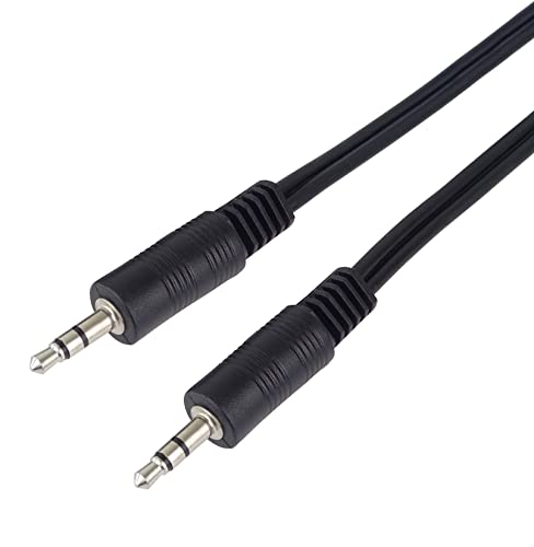Premiumcord Cavo Jack Da 2 M, Jack Stereo Da 3,5 Mm A Spina Aux Per Cuffie, Cavo Di Collegamento Audio, Per Tv, Cellulari, Mp3, Hifi, Schermato, Nero,