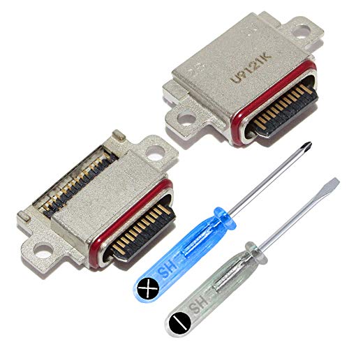 Mmobiel Dock Connector Power Socket Jack Compatibile Con Samsung Galaxy S10 G973F / S10E G970F / S10 Plus G975F Incl. Cacciavite