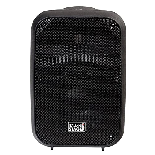 Proel Italian Stage Is Spx08A - Diffusore Cassa Attiva Bi-Amplificata Da 300 Watt Di Picco Per Feste Karaoke Eventi Ecc, Nero (Is Spx08A)