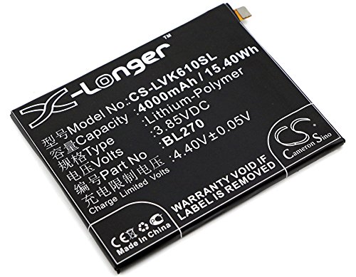 Techtek Batterie Compatibile Con [Lenovo] K6 Note (2016), Vibe K6 Plus, Per [Motorola] Moto E5, Moto G6 Play, Xt1920Dl, Xt1922-1, Xt1922-10, Xt1922-3,