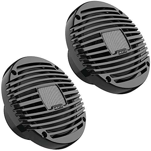 Hertz 6.5" 4Ohm Marine Coax Set- Charcoal (Neri) Hex 6.5 M-C