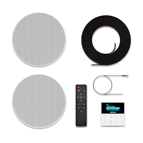 Fonestar Ks-Wall White/Altavoces De Megafonía Con Amplificador