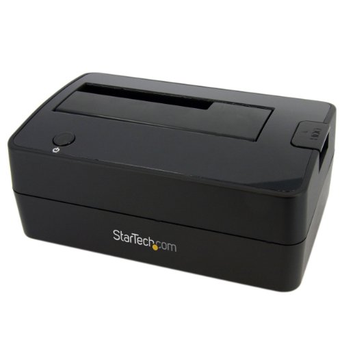 Startech.Com Docking Station Per Hard Disk A Singolo Slot, Dock Usb 3.0 (5 Gbps) Per Hard Drive Hdd/Ssd Sata I/Ii/Iii Da 2,5/3,5", Slot Con Carica Dal