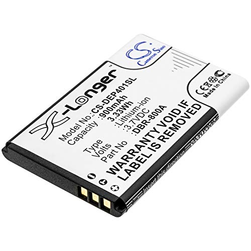 Techtek Batterie Compatibile Con [Doro] 1350, 1361, 6520, 6530, Primo 805, Per [Brondi] Amico Ampli Vox, Amico Gentile Plus, Amico Gentile+, Amico Pre
