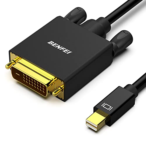 Benfei Cavo Mini Displayport A Dvi 0,9 M, Cavo Mini Displayport A Dvi (Compatibile Thunderbolt 2) Con Macbook Air/Pro, Surface Pro/Dock, Monitor, Proi