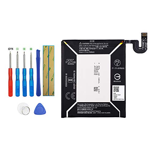 Vvsialeek G020A-B - Batteria Per Cellulare Compatibile Con Google Pixel 3A Xl G020A Con Kit Di Attrezzi