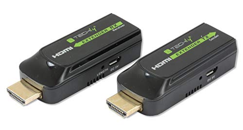 Techly Np 100556 Extender Hdmi Compatto Full Hd Su Cavo Cat.6/6A/7 Max 40M