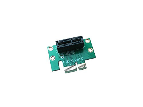 Kalea-Informatique Adattatore Riser A 90° Per Slot Pcie X1. Per Il Montaggio Orizzontale Di Una Scheda Pci Express X1.