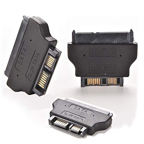 Kalea-Informatique Convertitore Sata 22 Punti (15+7) Femmina A Mini Sata Slimsata Maschio
