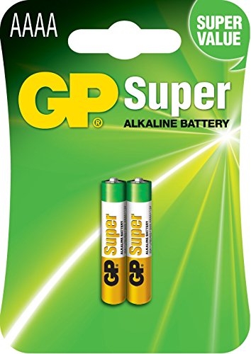 Aaaa - Set Da 2 Batterie | Gp Super | Pile Microstilo Aaaa Alcaline Da 1,5V / Mn2500 / Lr61 - Lunga Durata