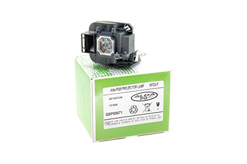 Alda Pq Premium, Lampada Per Proiettori Compatibile Con I Proiettori Nec Np-P401W, Np-P451W, P501X, Np23Lp, 100013284, Lampada Con Alloggiamento