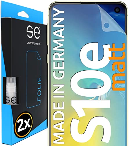 Smart Engineered 3D Pellicola Opaca Di Protezione Dello Schermo Per Samsung Galaxy S10E Antiriflesso [2 Pezzi Opaco, Case-Friendly, Pellicola Protetti