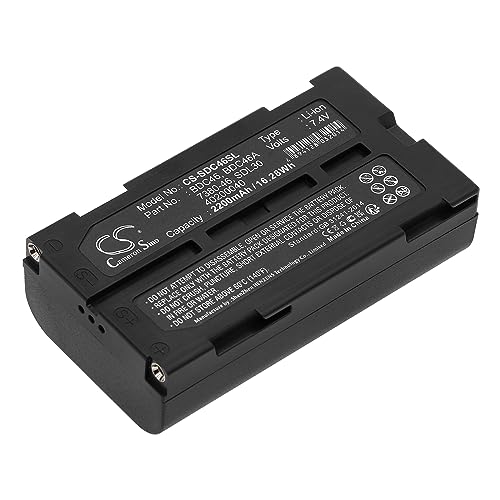 Techtek Batterie Compatibile Con [Sokkia] A Set300, Dl30, Gir1600 Dgps Receiver, Gir1600 Gps Receiver, Gm52-S, Grs-1, Grs-1 Mobile Gis Mapping System,