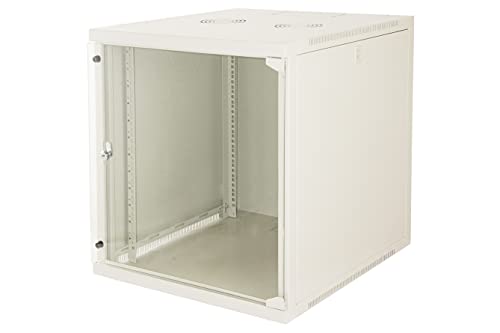 Link Lk1912U66G Armadio Rack 19" 12 Unità Da Muro 620X 540 X Profondità 600 Mm, Grigio Chiaro