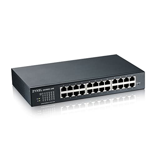 Zyxel Gs1900-24E V3. 24-Port Gbe L2 Smart Switch. Desktop. Fanless