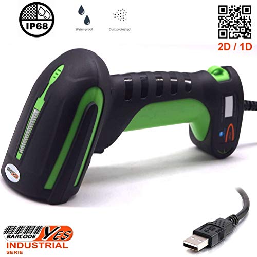 Barcodeyes Barcode Lettore Di Codici A Barre 2D / 1D Serie Professionale Rugged Ip68 Usb Anche Per Qrcode Fattura Elettronica …