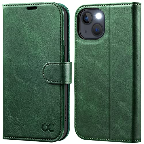 Ocase Custodia Iphone 13, Cover Iphone 13 Interno Tpu Antiurto Portafoglio [Rfid Blocking] [Carta Fessura] [Supporto Stand] Custodie In Pelle Per Ipho