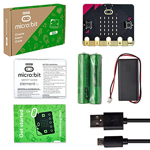 Keyestudio Bbc Micro:Bit V2.2 Go Kit Con Scheda Di Sviluppo Micro Bit V2 Per Codifica E Programmazione