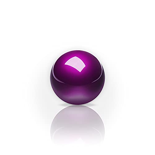 Perixx Peripro-303Gp - Palla Di Ricambio Per Perimice E M570, Elecom, Kensington, Colore: Viola Scuro Lucido