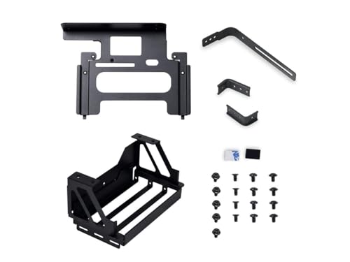 Lian Li O11 Dynamic Evo O11 De-9X Staffa Di Montaggio, Compatibile Con Serie Rtx40, Nero, Kit Gpu Verticale Distributore Autorizzato