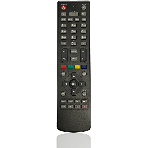 Hd-Line - Telecomando Fransat/Tntsat Hd, Colore: Nero