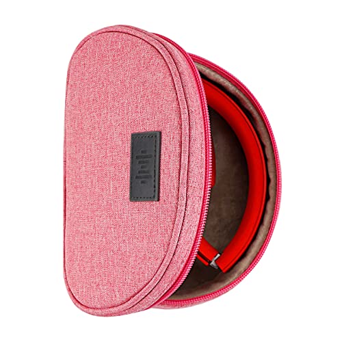 Geekria Headphone Pouch Case For Solo Pro, Studio, Studio 3, Solo 3 Headphones, Replacement Protective Soft Shell Travel Carrying Bag With Room For Ac