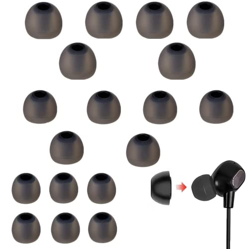 9 Paia Ricambio Auricolari Earbud, Eartips Di Ricambio Universali Per Cuffie In-Ear, 3 Diverse Dimensioni Gommini Per Auricolari (S/M/L), Compatibile