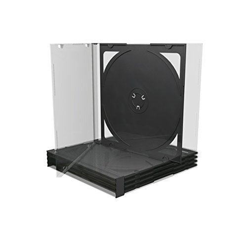 Mediarange Box23 Custodia Jewel Case Doppia A 2 Posti - 100 Pezzi Per Cd/Dvd
