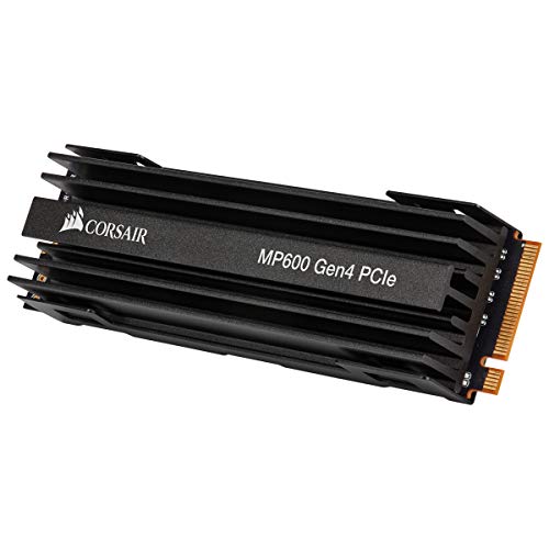 Corsair Force Series Mp600 Pcie Gen.4 Unità Ssd M.2 Nvme 500Gb (Sequenziale Fino 4.950 Mb/Sec E Una Velocità Di Scrittura Fino A 2.500 Mb/Sec, 3D Tlc